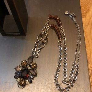Ann Taylor amber Necklace 17”